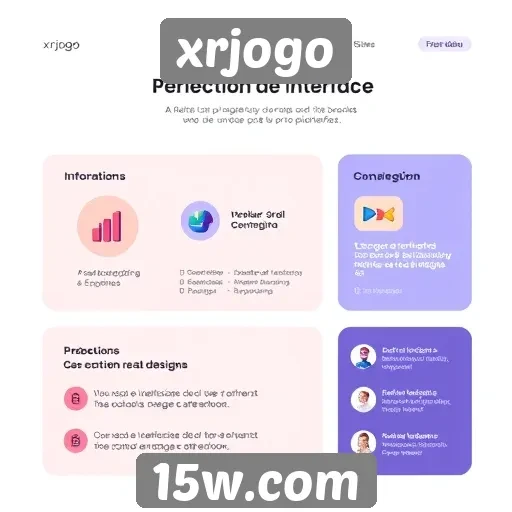 Análise do design de interface do site xrjogo